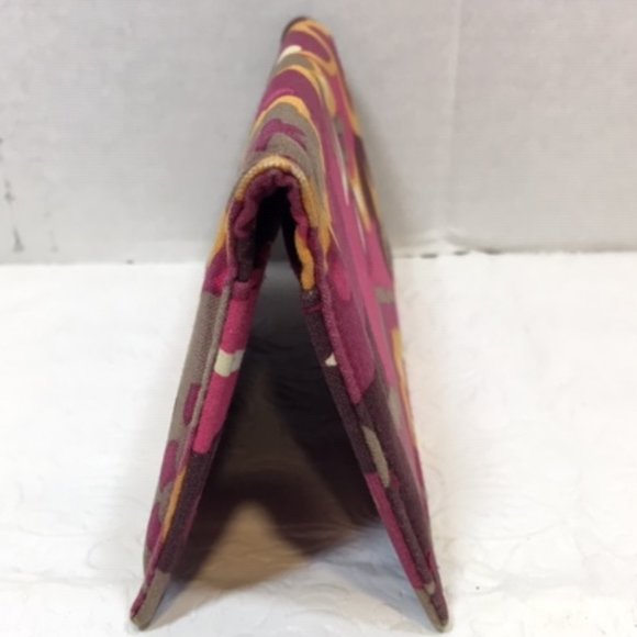 Vera Bradley Floral Checkbook Cover 7"x 3.5" - Picture 6 of 10